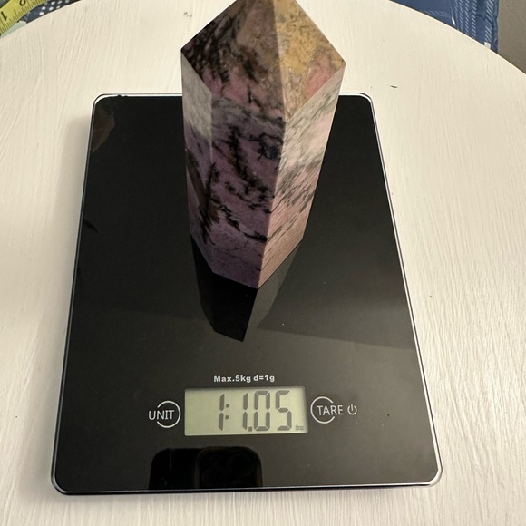 Rhodonite Crystal Tower - Picture 6 of 8